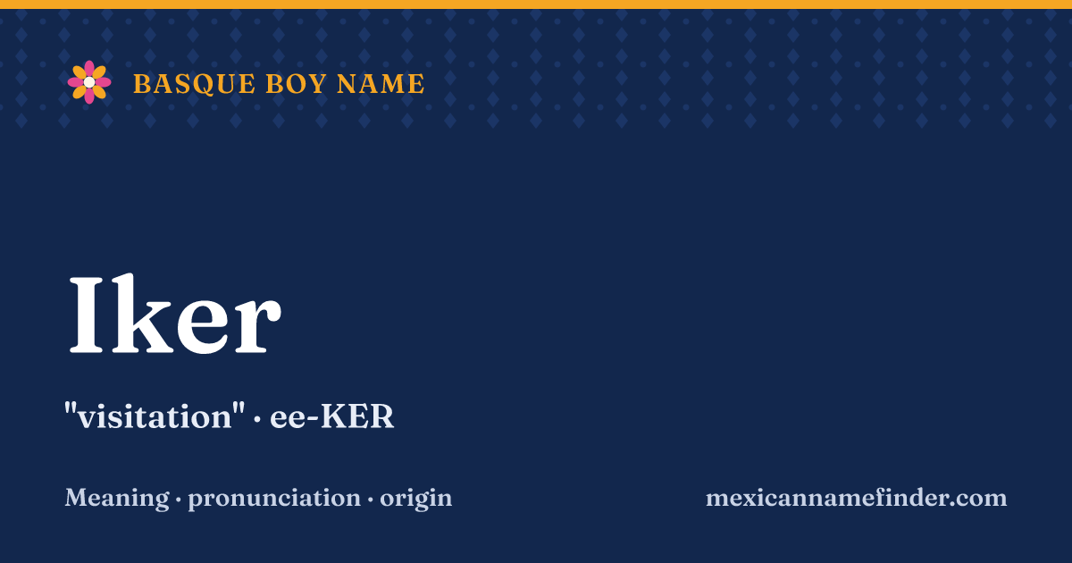 Iker means visitation