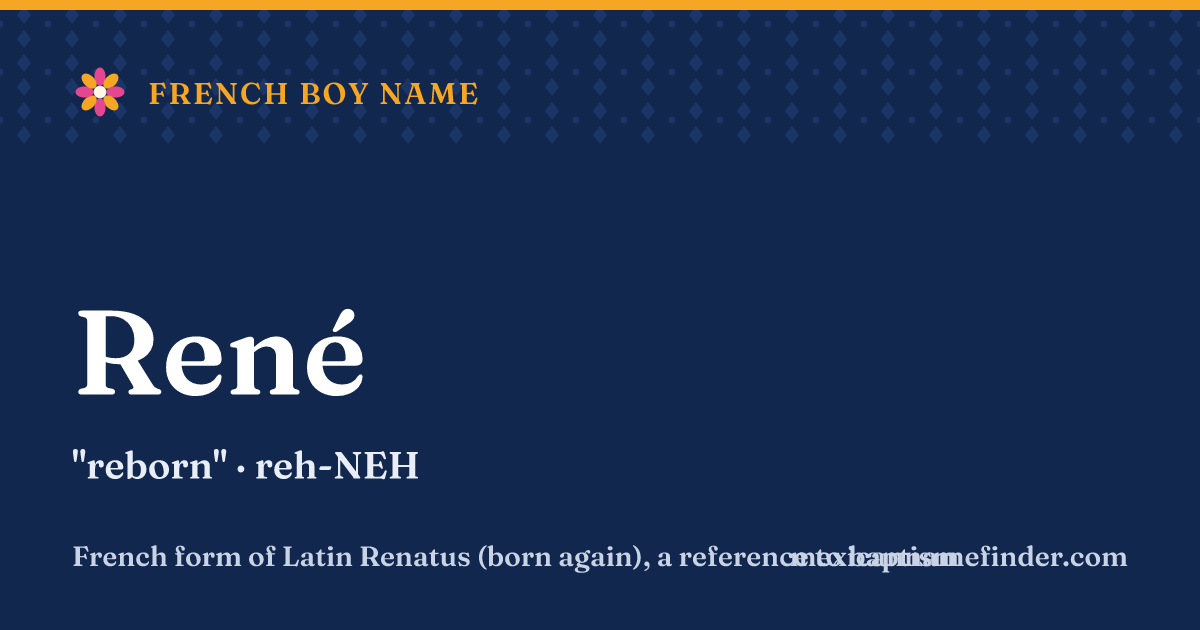 René means reborn